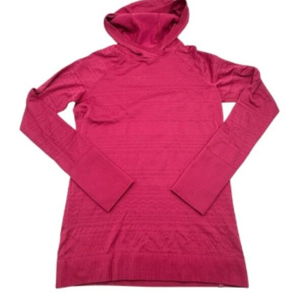 LULULEMON - Rest Less Hoodie violet red - size MEDIUM (read descrip) - Picture 9 of 10